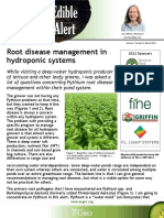 Root Disease Management in Hydroponic Systems