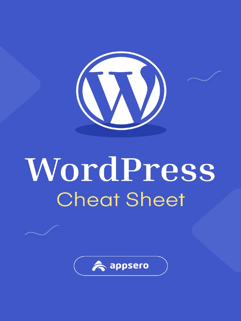 WordPress Cheat Sheet (Collection) | PDF