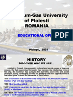 PGU Petroleum-Gas University Education Offer