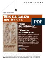 Miro 570-583 - Reis da Galiza - Galiza Histórica
