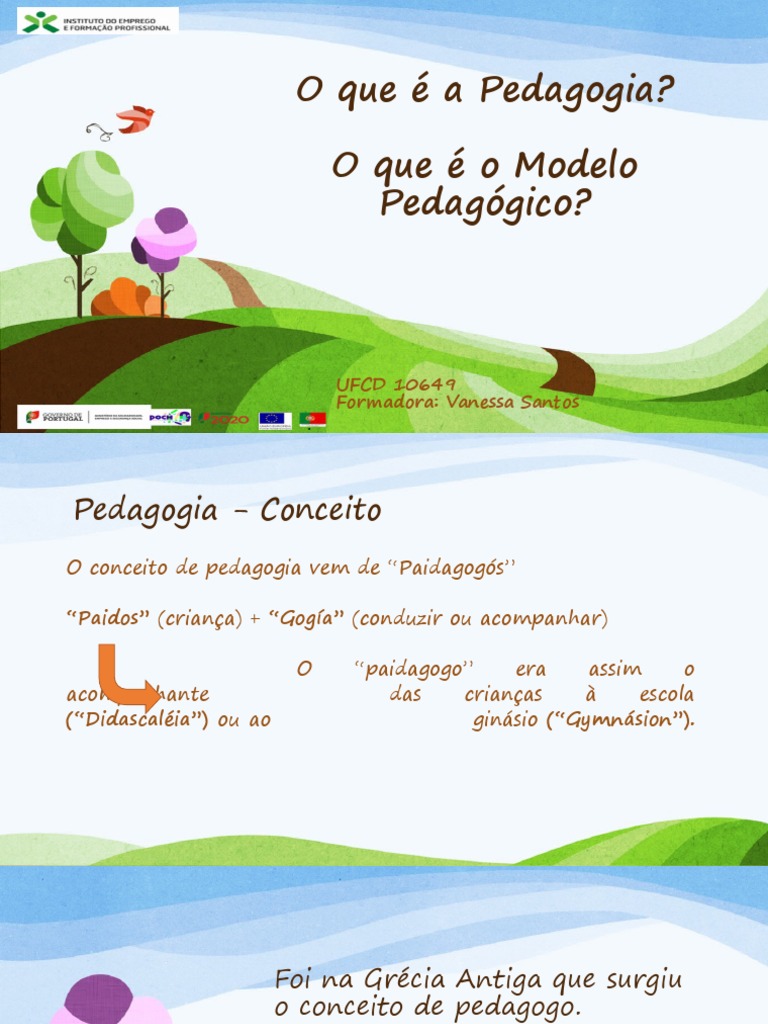 Conceito e Modelos de Pedagogia | PDF | Pedagogia | Aprendizado