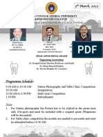 5 March, 2022 Cons & Endo Day: Maharaj Vinayak Global University Jaipur Dental College