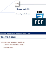 Design and CSS: Cascading Style Sheets