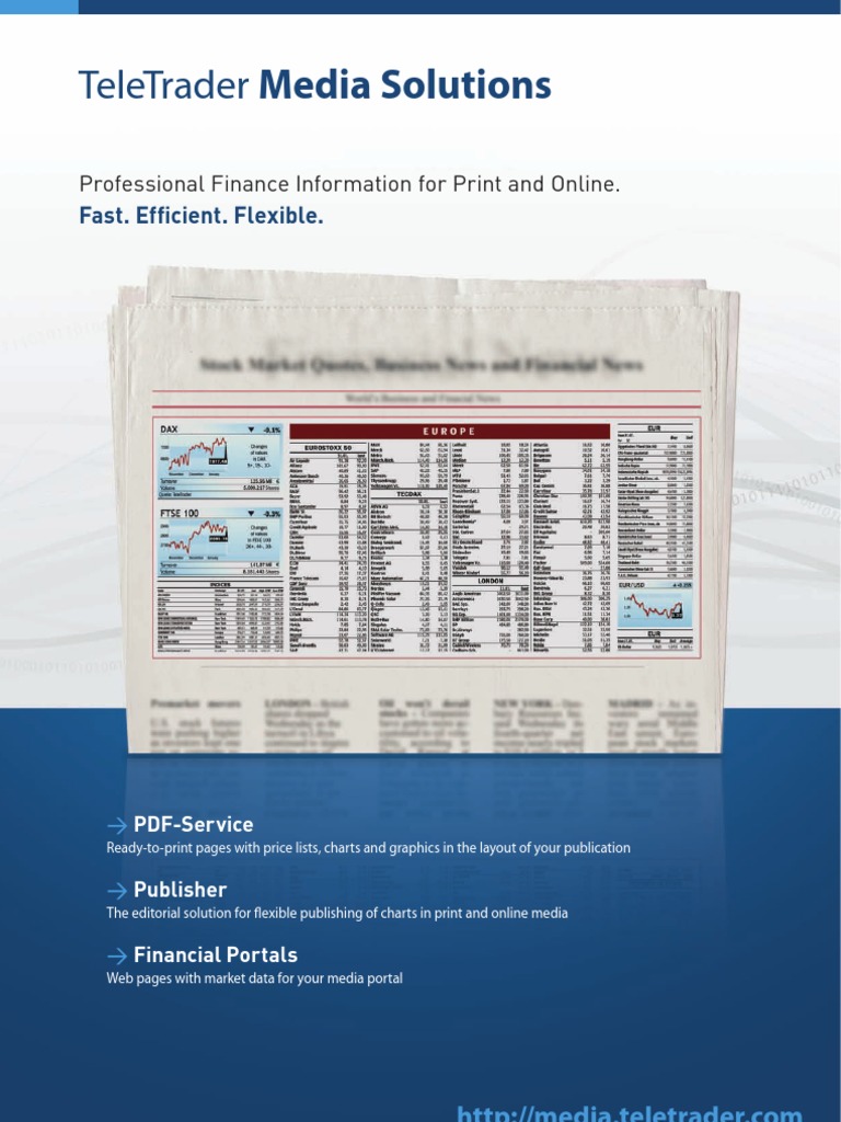 Automated Financial Publishing Solutions | PDF | Computers