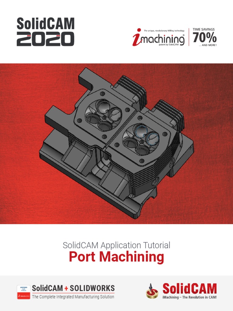 SolidCAM 2020 Port Machining Guide | PDF | Machining | 3 D Computer ...