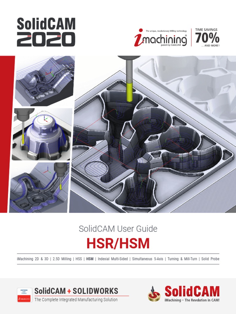 Solidcam 2020 HSR HSM User Guide | PDF | Machining | 3 D Computer Graphics