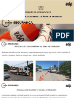 Palestra de Segurança Do Trabalho 392 - Sinalização e Isolamento de Area de Trabalho