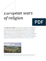 European Wars of Religion - Wikipedia