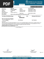 HIV Test Results Summary Report | PDF | Hiv | Clinical Medicine