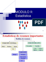 Modulo ESTADISTICA 4