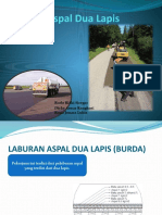 Laburan Aspal Dua Lapis (BURDA)