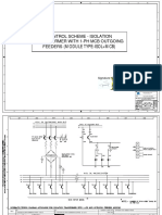 (Module Type-Isol+Mcb) : Control Scheme - Isolation Transformer With 1-Ph MCB Outgoing Feeders