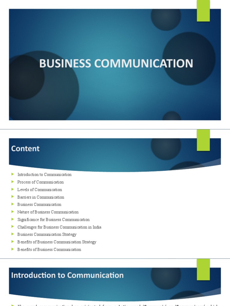 Effective Business Communication Strategies | PDF | Communication ...