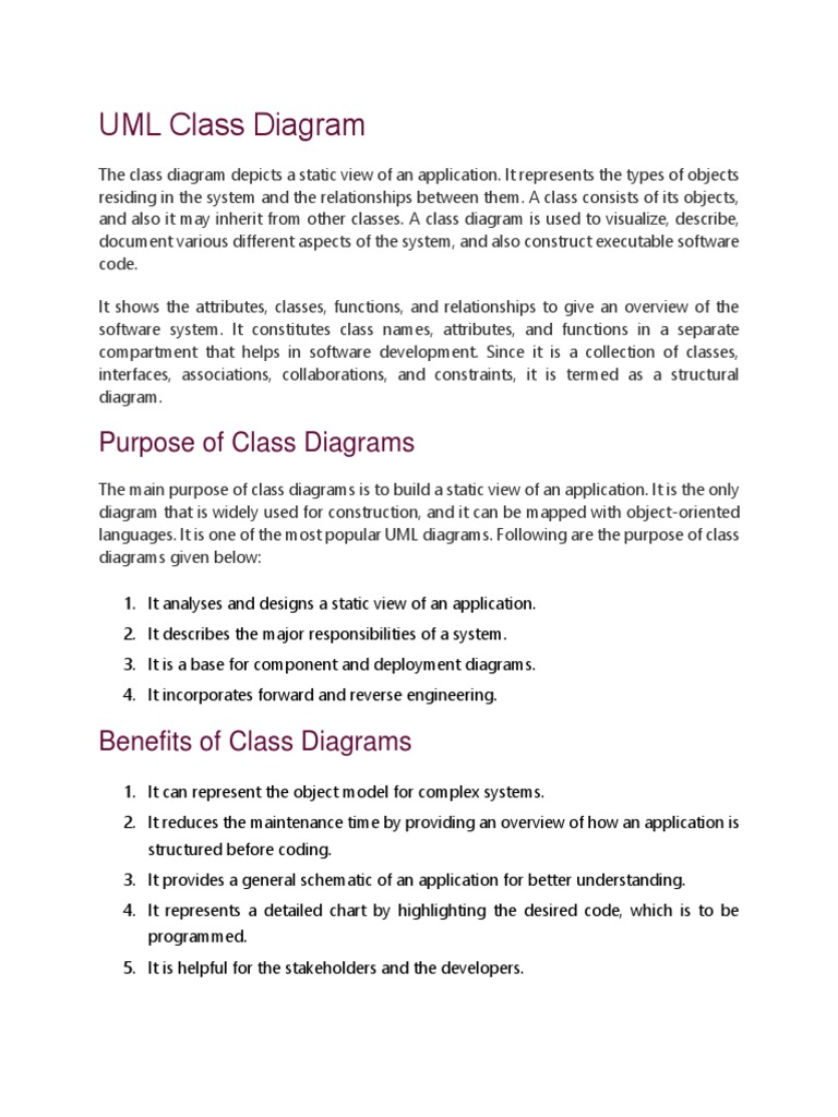 Chap4 UML Class Diagram Descargar gratis PDF Class (Computer