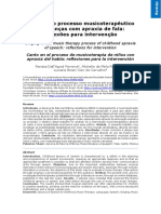 Canto e Apraxia de Fala