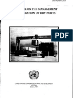 Handbook on Management & Operation of Dry Ports