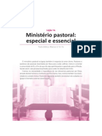 Ministério Pastoral: Especial e Essencial