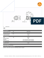 Conector Macho Empotrable: 1 Junta Tórica