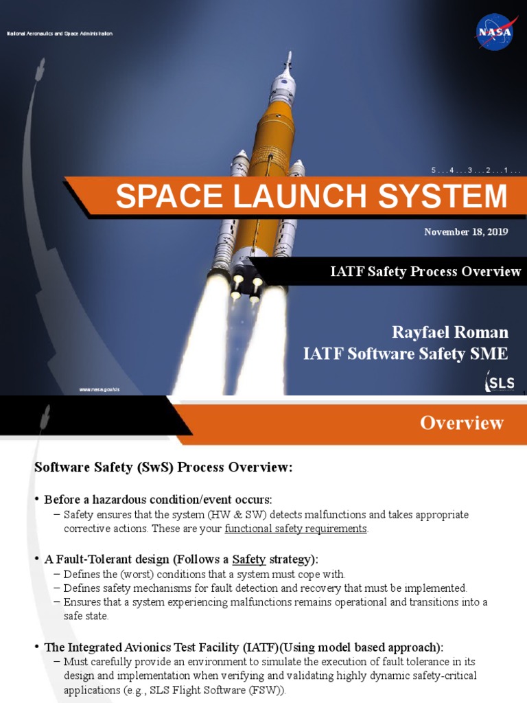 NASA SLS Software Safety Overview | PDF | Computers
