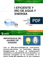 Uso Eficiente Y Ahorro de Agua Y Energía