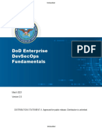 DoD Enterprise DevSecOps 2.0 Fundamentals