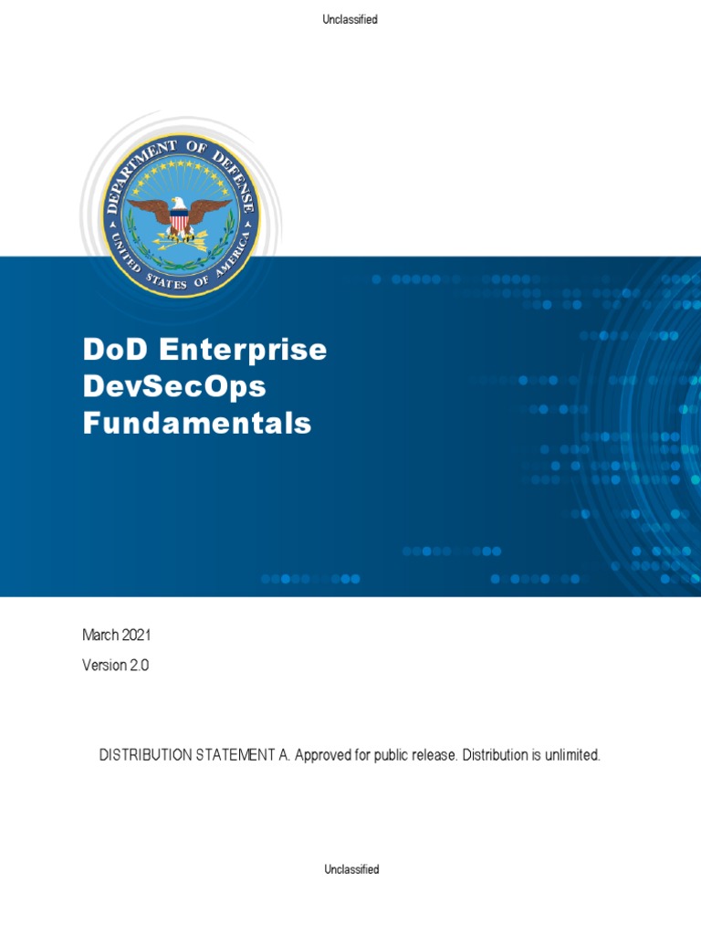 DevSecOps Guide for DoD Staff | PDF | Cloud Computing | Computer Security