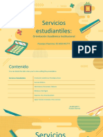 Servicios Estudiantiles Tarea Universidad