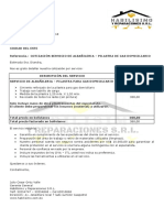 Cotización Servicio de Pilastra de Gas Domiciliario