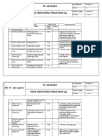 FM-HSE-SM-14 Identifikasi Peraturan LL Dan K3