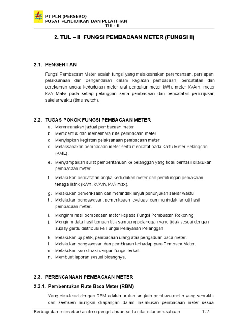 F Ii Fungsi Pembacaan Meter