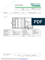 Technical Data Sheets: Air Conditioning Unit NCD 15G