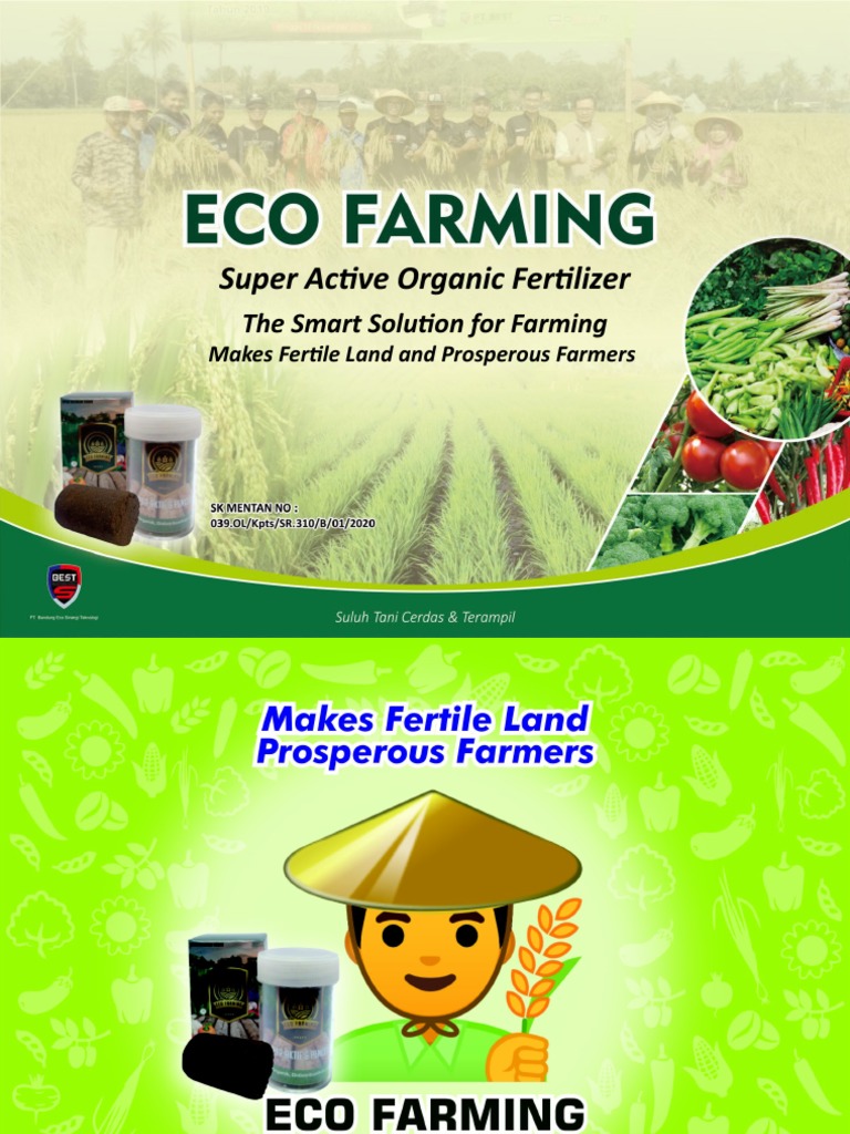 Eco Farming Organic Fertilizer Guide | PDF | Soil | Agriculture