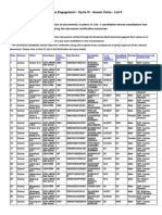 GDS Online Engagement - Cycle IV - Assam Circle - List II