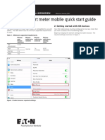 Power Xpert Meter Mobile Quick Start Guide: Instruction Booklet IB150013EN