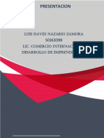 Presentacion: Luis David Nazario Zamora