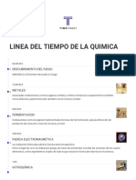 LINEA DEL TIEMPO DE LA QUIMICA Timeline - Timetoast Timelines