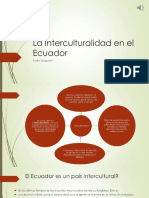 La Interculturalidad en El Ecuador