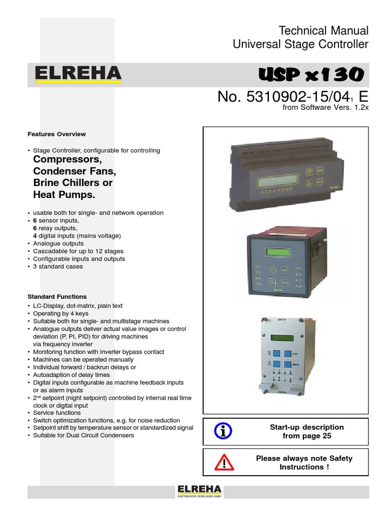 USP x130: Technical Manual Universal Stage Controller | PDF | Parameter ...