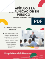 La Comunicación en Público