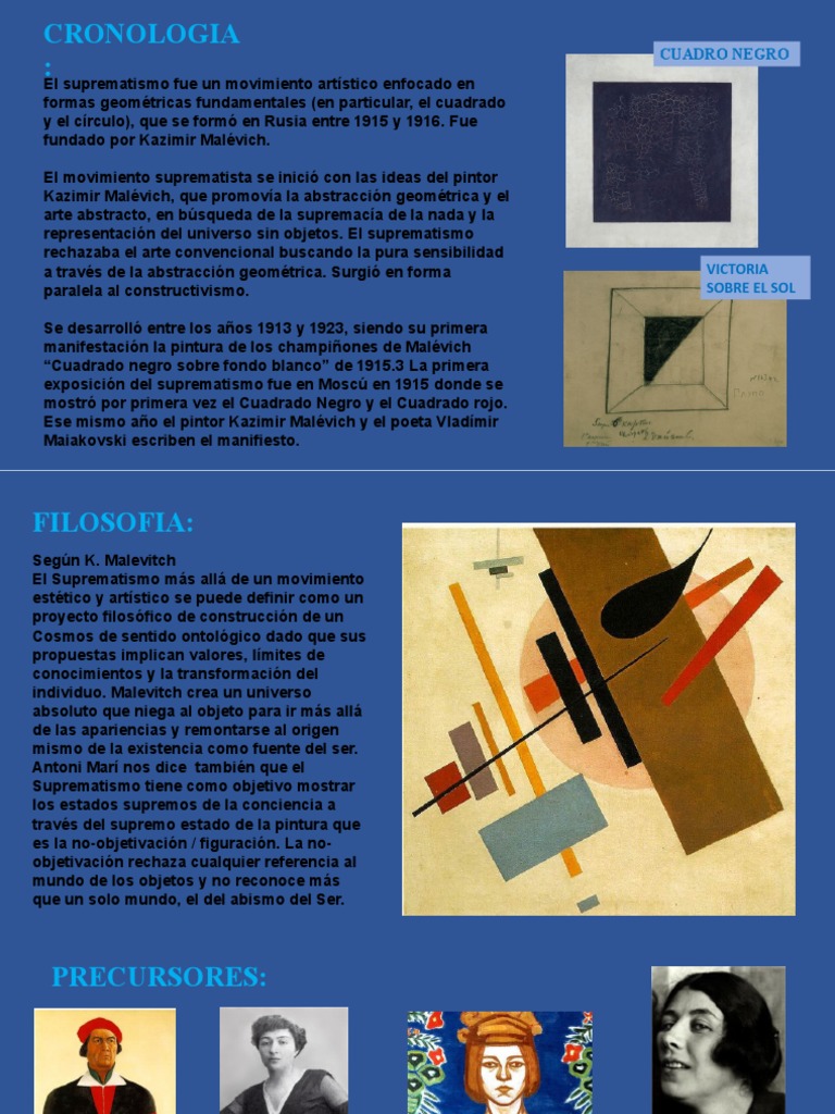 Suprematismo (Historia Ii) | PDF | Estética | Las artes, image size:768x1024