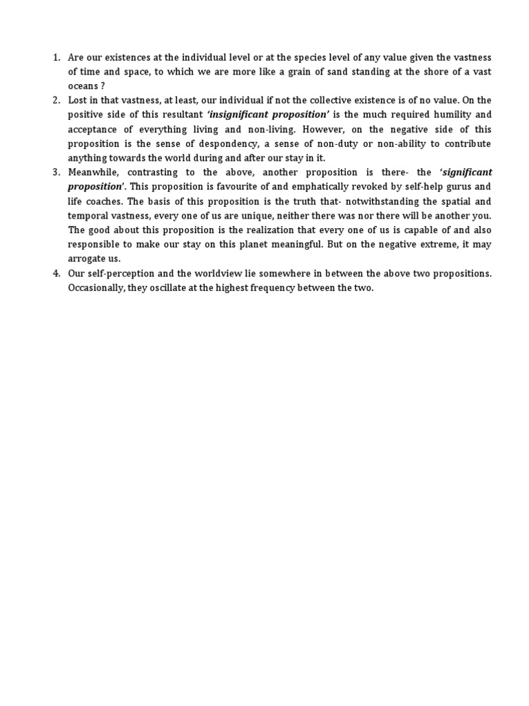 SIGNIFICANT OR NOT PDF