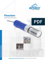 Bulk Flow Detection Operating Instructions