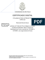 USP - Certificado
