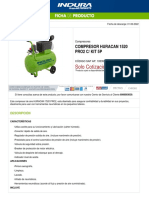 Ficha Tecnica Compresor - Huracan - 1520 - Pro2 - C - Kit - 5P