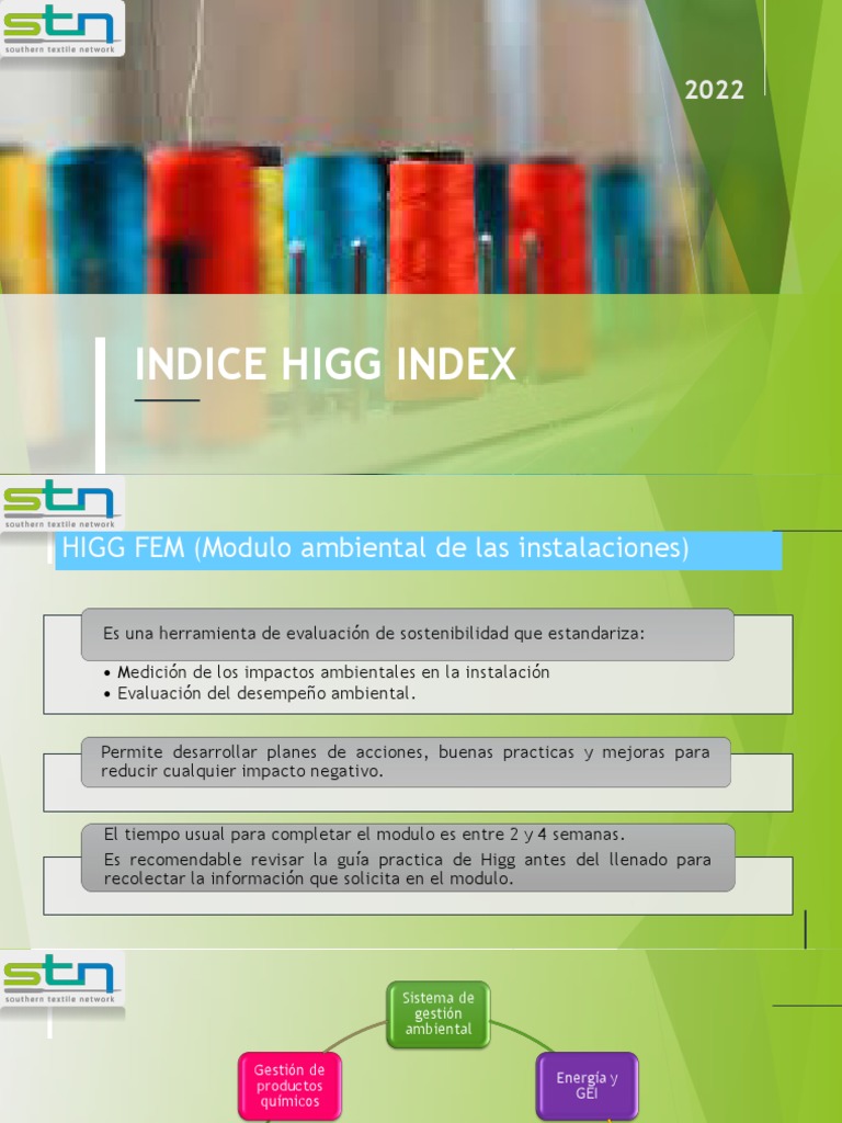 Indice Higg Index | PDF | Agua | Residuos