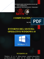 Windows 10 Entorno Sistema Operativo