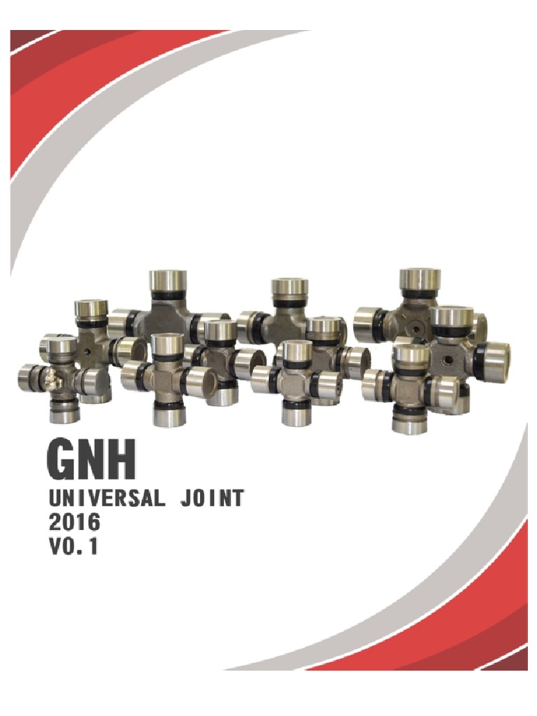 UNIVERSAL JOINT Catalogue PDF Motor Vehicle Vehicle Industry