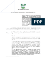 Alterações na Lei Complementar 122/94 do RN estendem direitos a deficientes