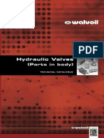 Catálogo Técnico Walvoil - Válvulas Hidráulicas (Parts in Body)