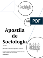 apostila  sociologia 1 ano 3 e 4 bimestre